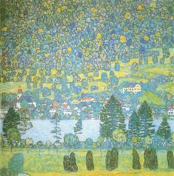 Gustav Klimt - Unterach on Lake Attersee 1916